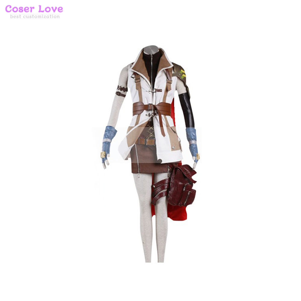 Aerith Cosplay Prop - Final Fantasy XIII FF13 Lightning คอสเพลย์เครื่องแต่งกาย