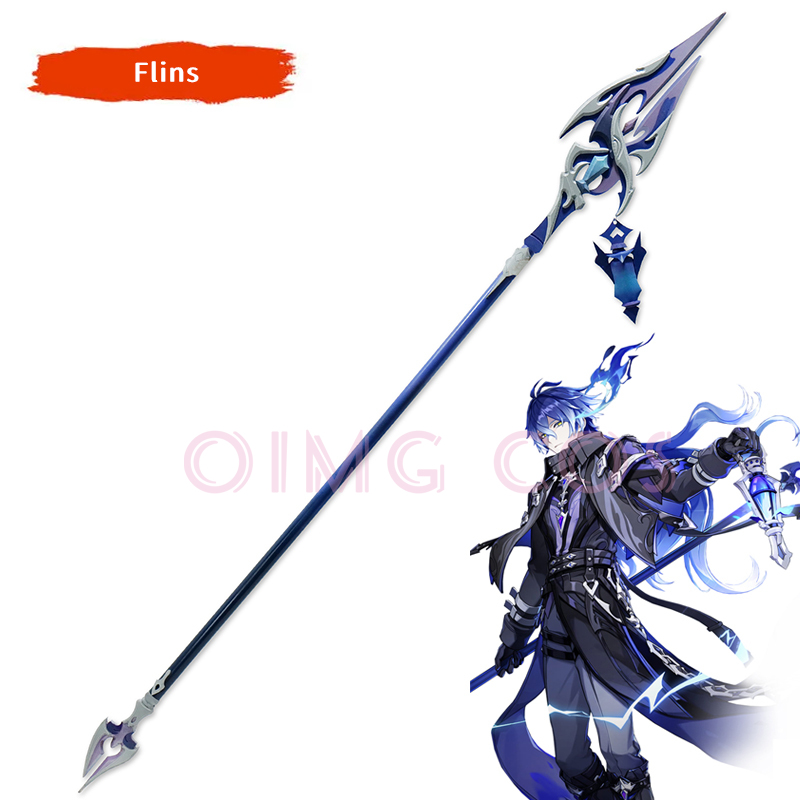 Cosplay Prop Dagger - อุปกรณ์ประกอบฉากคอสเพลย์ฟลินส์จากเกม Genshin Impact มีดและดาบสำหรับฮาโลวีน