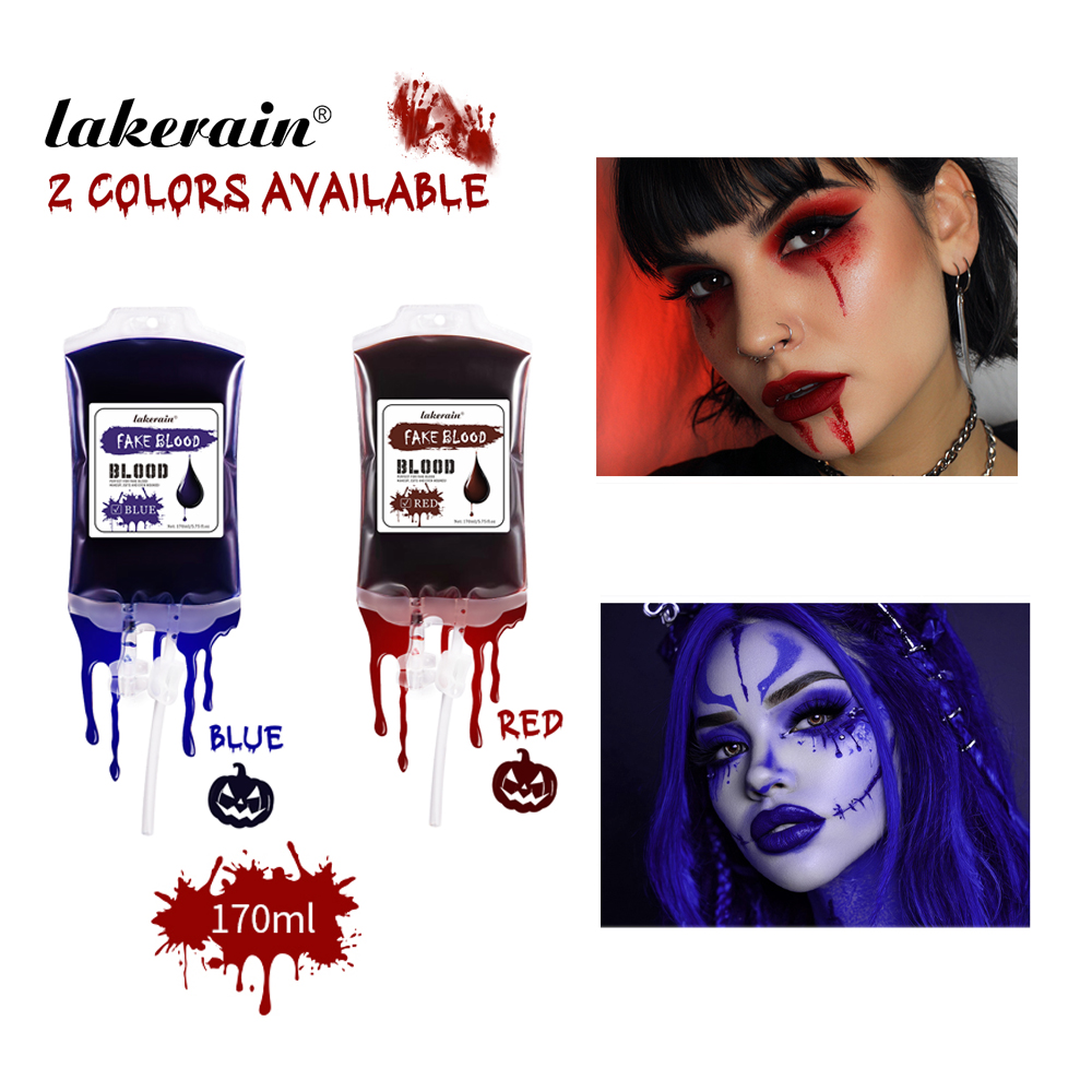 Cosplay Prop Paint - เลือดปลอม Lakerain 170 มล. สำหรับฮาโลวีน เลือดปลอมเหมือนจริงมาก