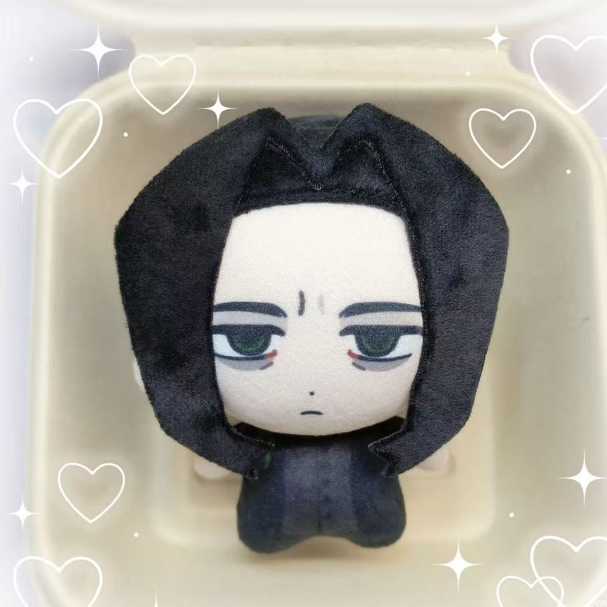 Cosplay Plushie Prop - ตุ๊กตาเซเวอร์รัส สเนป ขนาด 10 ซม. ตุ๊กตาอนิเมะ