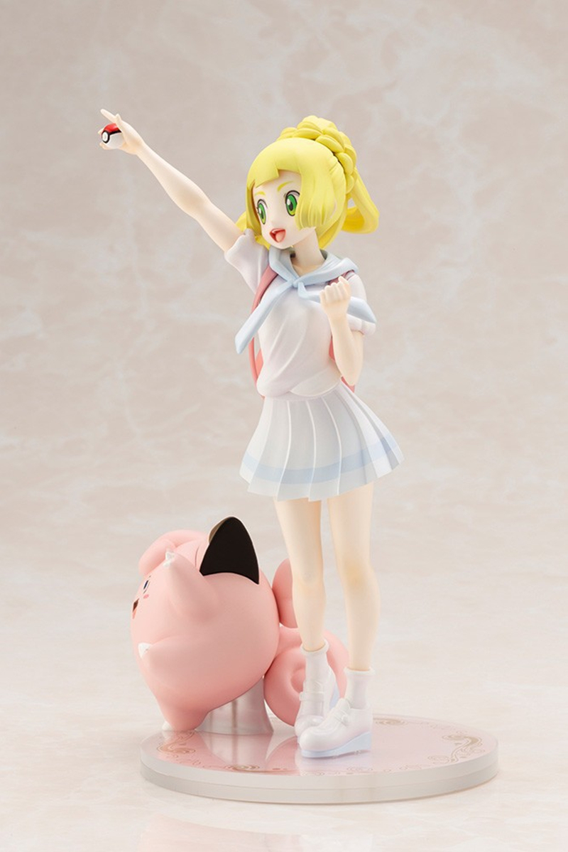 Kawaii Anime Pokemon Lillie &  - Kotobukiya Artfx บทวิจารณ์และราคา