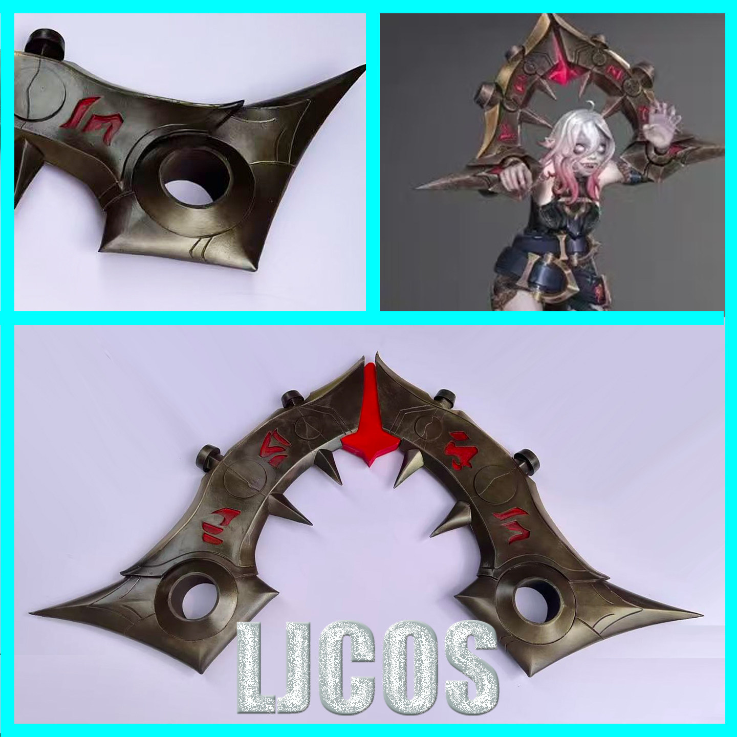 อุปกรณ์คอสเพลย์ Briar Shackles - Briar Cosplay Prop บทวิจารณ์และราคา