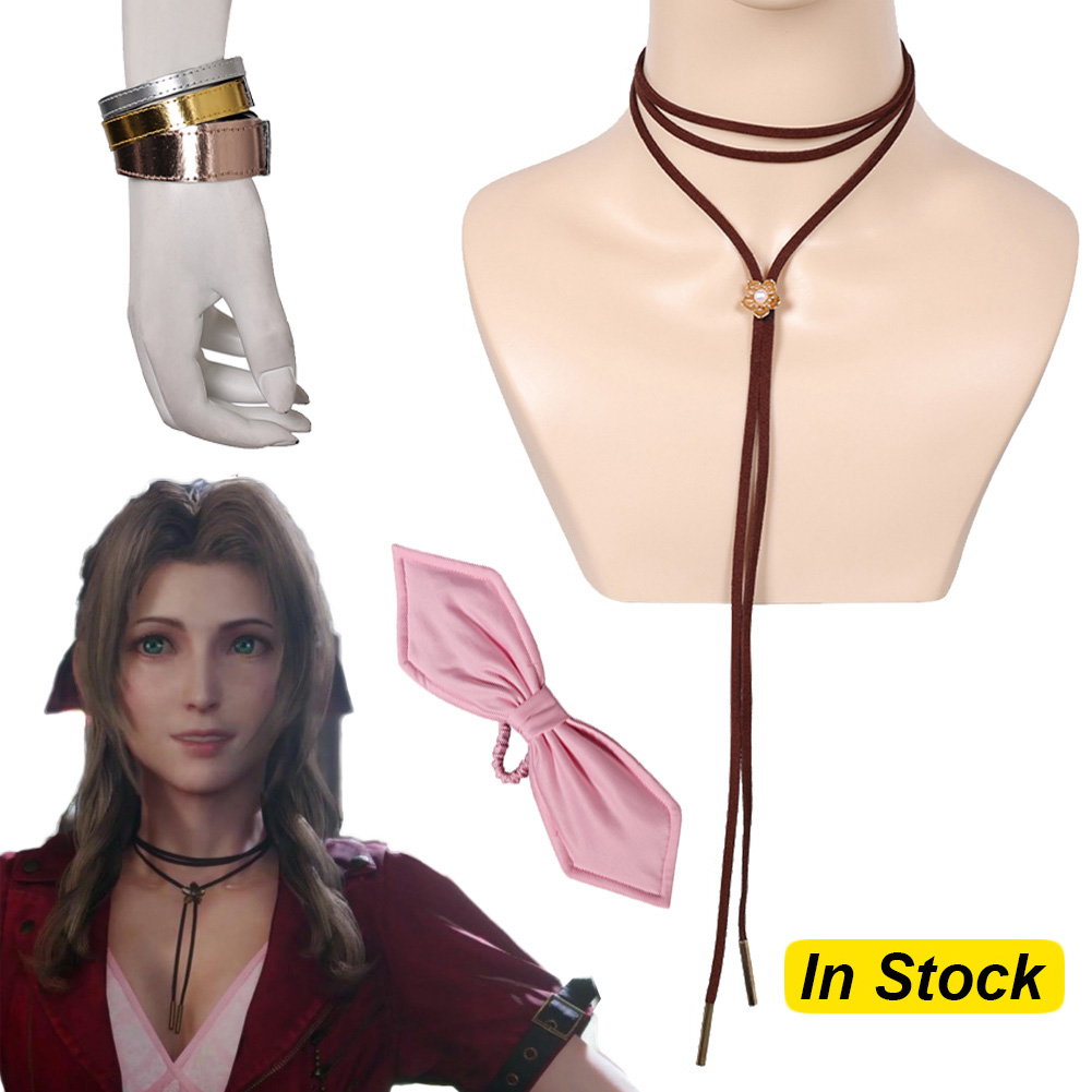 แฟนตาซี แอริธคอสเพลย์สร้อยคอโบ - Aerith Cosplay Prop บทวิจารณ์และราคา