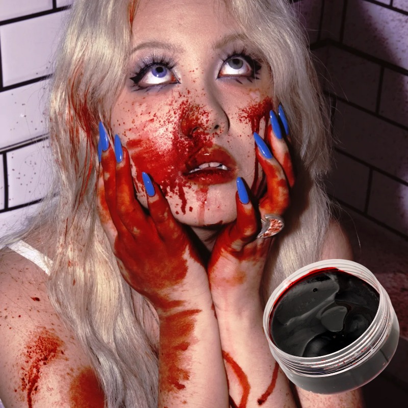 1/3pcs ฮาโลวีนเลือดเจลแต่งหน้า - Cosplay Prop Paint บทวิจารณ์และราคา