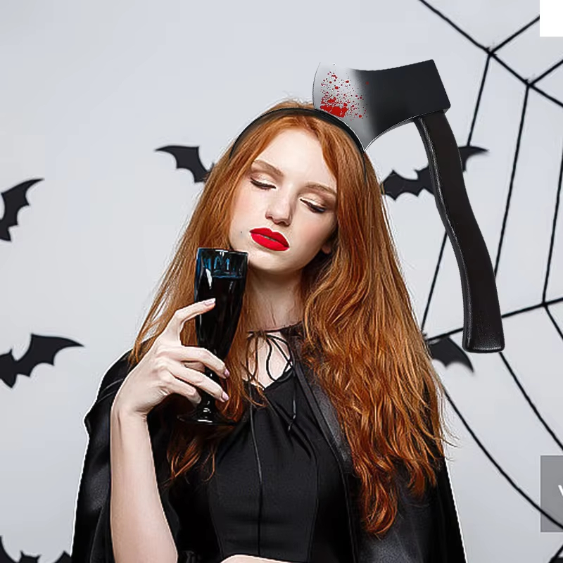 อุปกรณ์ตกแต่งฮาโลวีน ขวานเลือด - Cosplay Prop Axe บทวิจารณ์และราคา