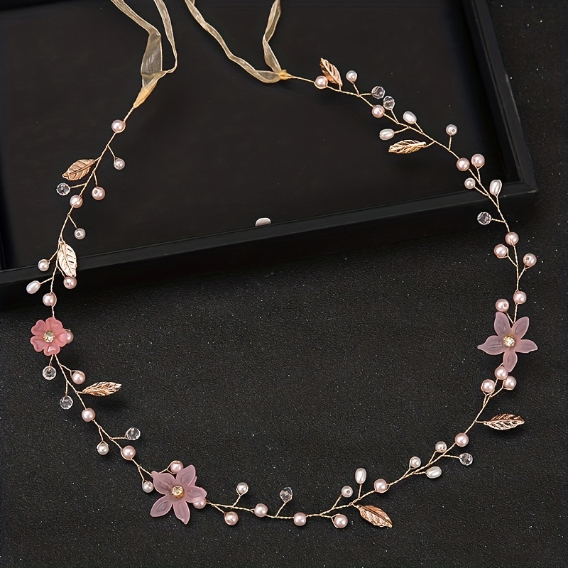 ที่คาดผมลายใบไม้คริสตัลสำหรับผ - Aerith Cosplay Prop บทวิจารณ์และราคา