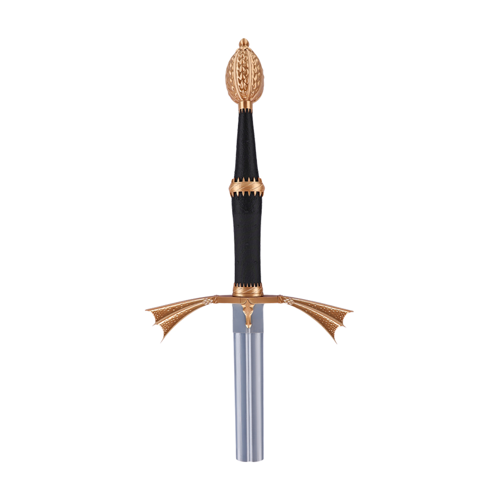 ดาบพลาสติกสีเงินแบบพับได้สำหรั - Cosplay Prop Dagger บทวิจารณ์และราคา