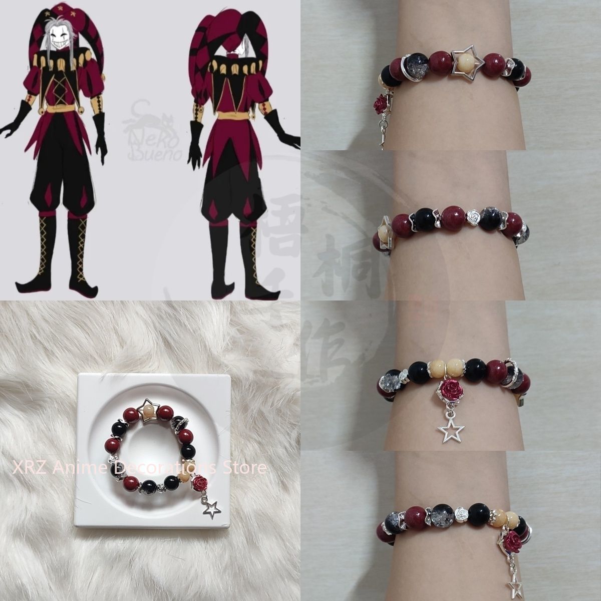 สร้อยข้อมืออนิเมะ The Freak Ci - Anime Cosplay Prop บทวิจารณ์และราคา