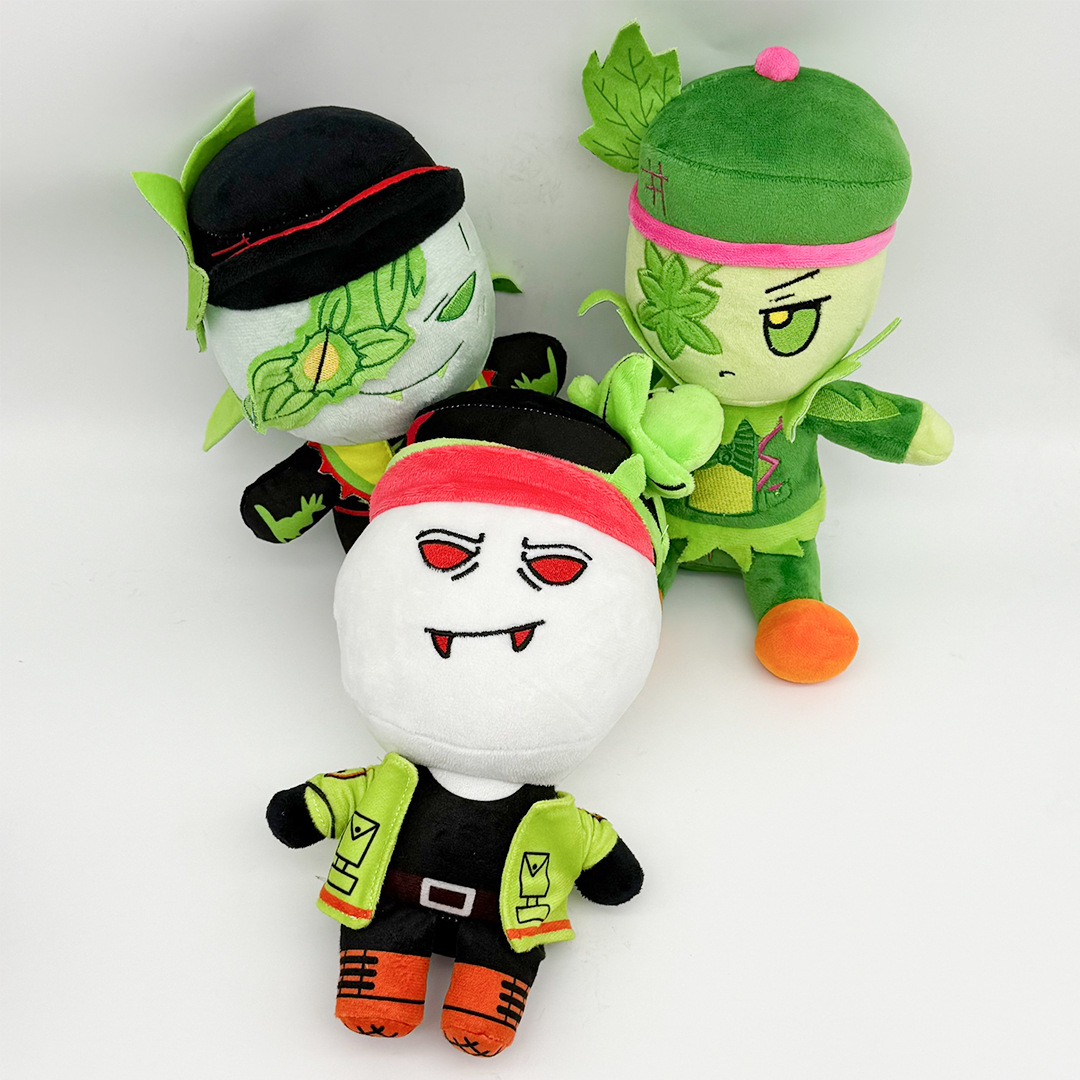 ตุ๊กตาหัวไชเท้าสีเขียวตลกๆ ของ - Cosplay Plushie Prop บทวิจารณ์และราคา