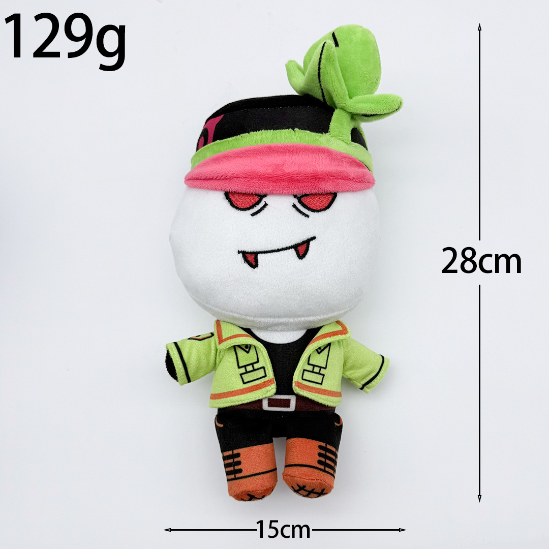 ตุ๊กตาหัวไชเท้าสีเขียวตลกๆ ของ - Cosplay Plushie Prop บทวิจารณ์และราคา