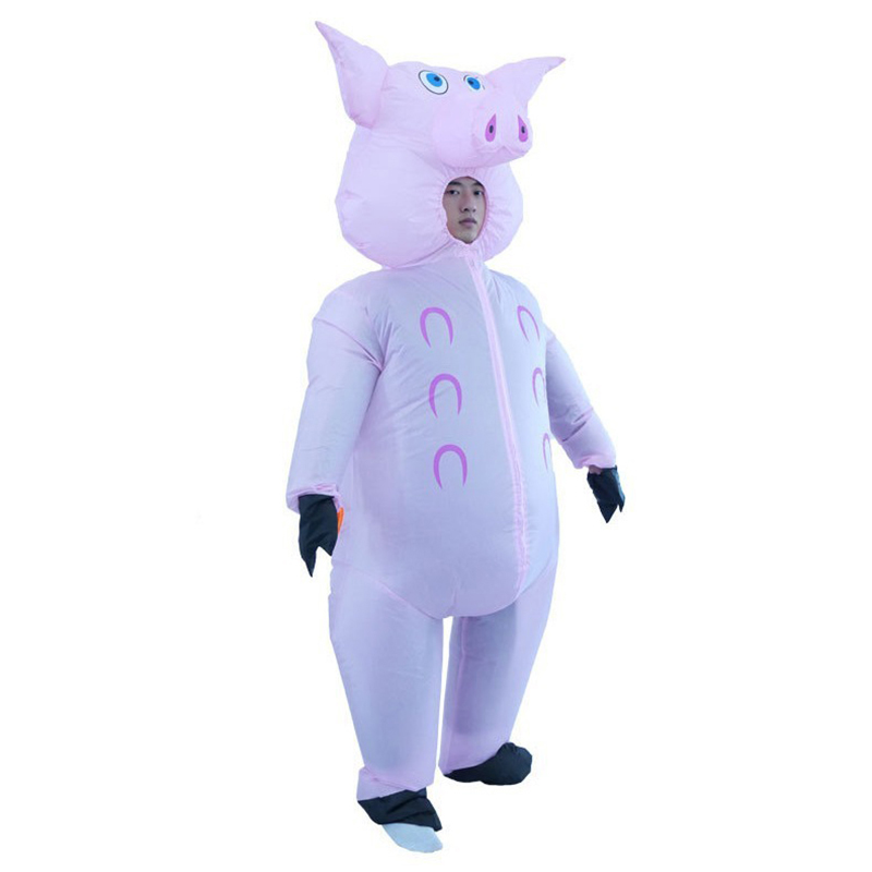 ชุดหมูสีชมพูแบบเป่าลม สำหรับกิ - Cosplay Prop Business บทวิจารณ์และราคา
