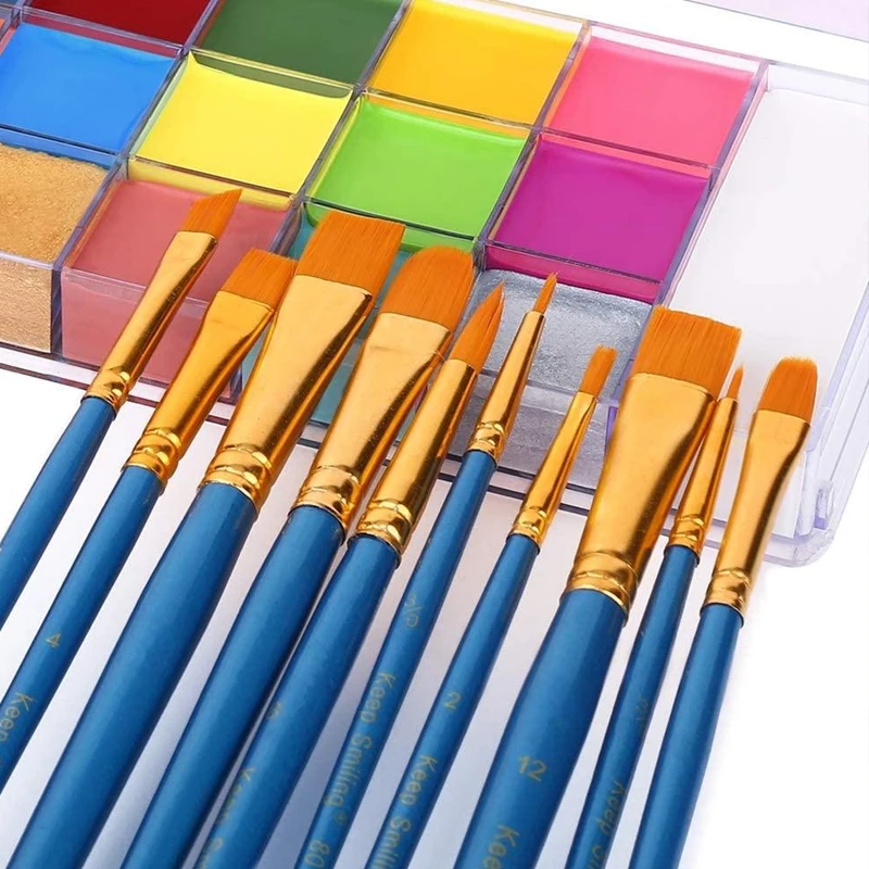 20 สี Face Body ภาพวาดสีน้ํามั - Cosplay Prop Paint บทวิจารณ์และราคา