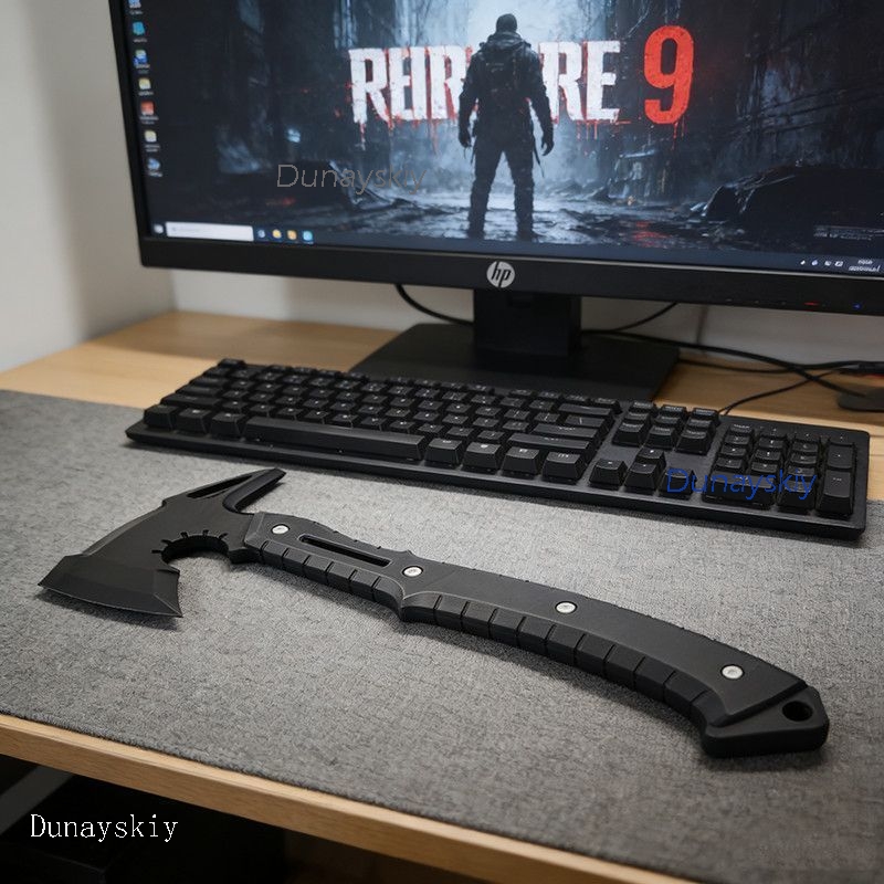 Re9 REQ Leon Cosplay Evil Requ - Cosplay Prop Axe บทวิจารณ์และราคา